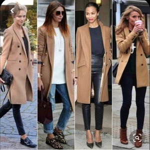 Loro Piana Fleurette Wool Coat in Camel